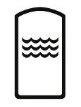 symbol ackumulatortank vattenlagring energimärkning