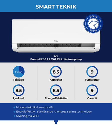 TCL BreezeIN 2.0 P9 S18P9S1